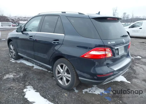 2014 Mercedes-Benz Ml 350 4Matic из США, поврежденный, VIN 4JGDA5HB8EA418529